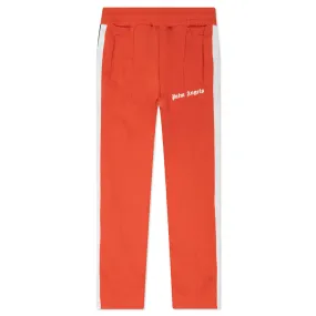 Classic Track Pants - Brick Red/Off-White